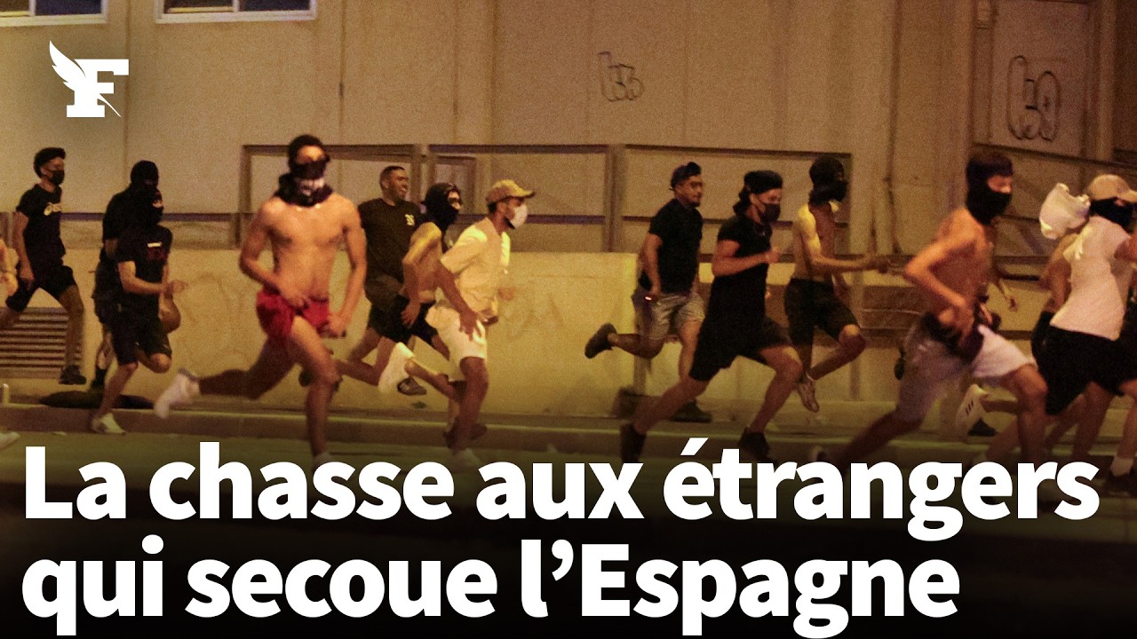 La violence des citoyens espagnols contre les clandestins en plein air